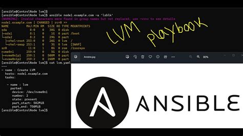 ansible playbook lvm.